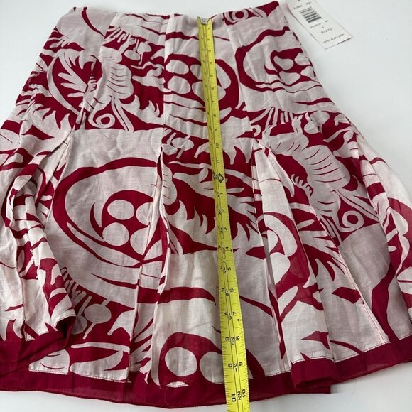 NWT Sunny Leigh Gypsy Rose Leigh A-Line Skirt Silk Blend Size 6 - Picture 6 of 9